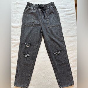 Entro Baggy Black Mom Jeans.